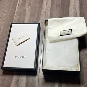 Gucci Shoe Box w/ dustbags